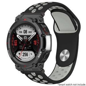 Breathable Silicone Strap For Huami Amazfit T-Rex 3/2 Smart Watch Band Sports Bracelet Belts For Amazfit T Rex Trex 2 Pro Correa