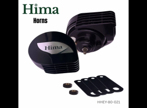 HIMA 2PCS 12V Super Loud Waterproof Car Horns 105-108dB Electric Air Horn Kit Universal for Car Motorcycle Truck Boat
