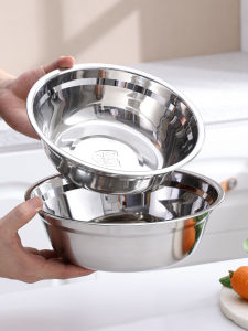 Bát Đựng Súp Bằng Thép Không Gỉ 304 Dày Cấp Thực Phẩm Bát Đựng Cơm Cho Gia Đình Bát Đựng Thức Ăn Trưa Cho Ký Túc Xá Bát Đựng Sắt Dày