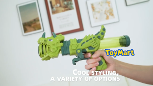 Space Ranger Velocity X Turbo Double-Handle Ball Blaster Gun Sci-Fi Toy