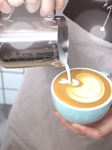 350ML/600ML Dual Capacity Unit Milk Frothing Pitcher Stainless Steel Milk Boiler Cup Jug Creamer Accessories Suitable for Barista Espresso Machines