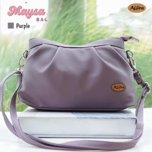 Maysa bag By alfira tas selempang wanita bahan chocoly anti air