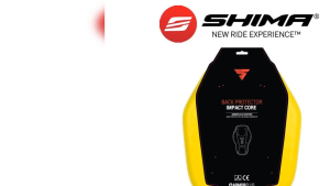 SHIMA RACING SUIT/MOTORCYCLE JACKET BACK PROTECTOR IMPACT CORE PRO (AVAILABLE IN 2 SIZE VARIANTS)