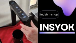 INDAH Instant Heat Tankless Water Tap Water Purifier Model: Insyok with INDAH 4 Stage JAKIM Halal & SIRIM Water Filter Replacement