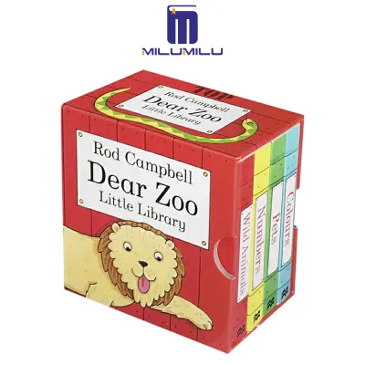 Dear Zoo Little Library Opposites Colour Board book by Rod Campbell Original English Books