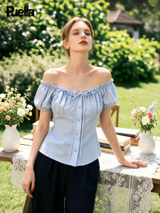 puella | French Sweet Slimming Short Sleeve Shirt