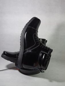 Sepatu Dinas Kerja Kantor PDH Kulit Kilap TNI POLRI Security