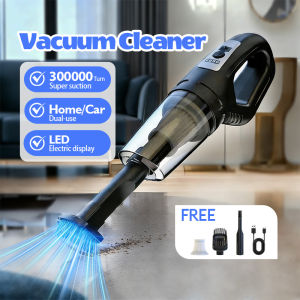 Car 2-in-1 Handheld Cordless Vacuum Cleaner Type-C Rechargeable Efficient Cleaning Powerful Vacuum Cleaner Reusable Filter Cartridge 车载强力清洁吸尘器