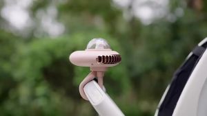 New Stroller Fan Rechargeable Portable Folding Electric Fan 2000mAh 12 hours USB Desktop Handheld Clip Fan Ventilator Cooler