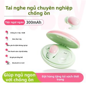 Tai Nghe Bluetooth Không Dây Hủy Tiếng Ồn Cho Giấc Ngủ Nhỏ Gọn Đảm Bảo Sự Thoải Mái
