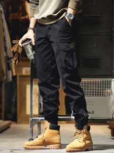 Quần Dài Nam Mùa Xuân Thu Thường Ngày Phong Cách Mỹ Cổ Điển Rộng Rãi Quần Dài Công Sở Phong Cách Mỹ Quần Dài Thường Ngày