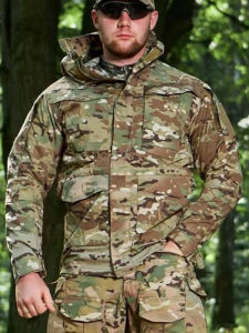 Dragon Calling M65 Tactical Windbreaker Waterproof Outdoor Climbing Jacket Mens Long Hiking Clothes Breathable Fleece Lined