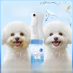 น้ำไอออนประสิทธิภาพสูงสำหรับสุนัขบิชองพิเศษไม่ต้องล้างคราบน้ำตากำจัดสัตว์เลี้ยงประจุลบปากกำจัดสีเหลืองระงับกลิ่นกาย