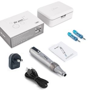 Dr. Pen | Dr Pen M8S Microneedling Pen with 2Pcs 18Pins Cartridges Wireless Derma Microneedle Pen Kit Skin Care Tools Needle length 0.2mm