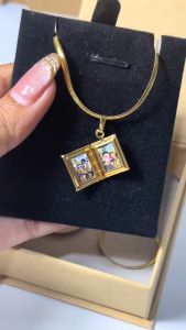 Blanca Booklet Locket Necklace (With Photos Included)