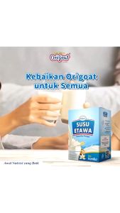 Susu Origoat Susu Kambing Etawa Herbal Alami Kemasan 125 gram - Susu Origoat Untuk Nyeri Sendi dan Asam Urat Cocok Untuk Pegal Linu - Susu Origoat Untuk Syaraf Kejepit dan Osteoporosis Susu Origoat Resmi BPOM 3 box