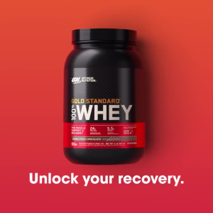 Optimum Nutrition Micronized Creatine Powder 300g Powder Recovery and Muscle Growth/Gold Standard100% Whey 2lbsL ean Muscle Building Recovery