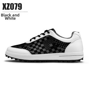 PGM GOLF | Clearance Waterproof Breathable Golf Shoes with Twist Shoe Laces