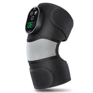 Agdoad | Knee Massager With Heat Vibration 6 Levels Cordless Wrap Type-C Rechargeable Joint Care for Knee Shoulder Elbow Home Use