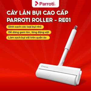 Cây Lăn Bụi Ga Giường Quần Áo Thảm Nhà Rèm Cửa Cây Lăn Lông Chó Mèo Đầu Lăn Có Thể Thay Thế - Parroti Roller RE01 - Lazada