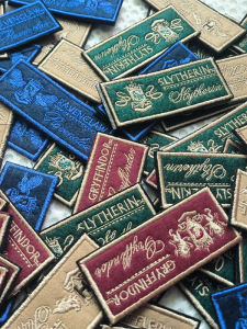 Harry Potter Collaborative Embroidered Fabric Patch Decorative Backpack Sticker Arm Badge Clothing Decoration Geometry Pattern