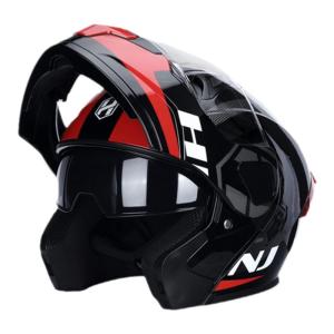 HNJ | Flip-Face Dual Lens Motorcycle Helmet Full Coverage