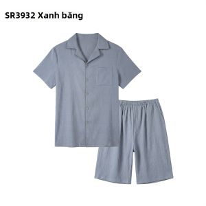 Semir | Bộ Quần Áo Nghỉ Ngơi Nam Chống Khuẩn Chống Kí Sinh Trùng Quần Ngắn và Áo Tay Ngắn