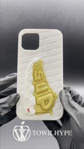 Softcase iPhone White Gold 11 12 Pro Max Xr Mini 8 Plus