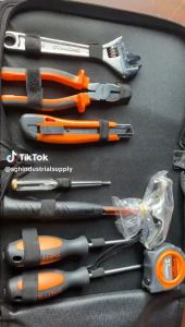 SHEFFIELD 8pcs Basic Home Repair Tool Set Multi Household Essential Hand Tools Kit DIY Spanner Hammer Screwdriver Pliers Tape Knife hardware