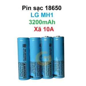 [P30]Pin sạc 18650 LG MH1 3200mAh xã 10A hàng chính hãng