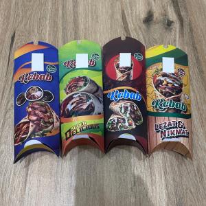 Kemasan Kebab Mini Ukuran 21 x 8 cm Gambar Cerah Berkualitas Isi 100 Pcs