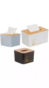 Hộp giấy HOKORI nhựa VIỆT NHẬT cao cấp - Vuông chữ nhật - Đựng giấy ăn giấy vệ sinh - 2738/9