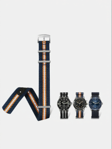 JEAYOU | NATO Nylon Canvas Watch Strap Swatch Collaboration