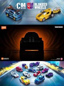 Blokees Tansformers C04-12PCS Optimus Prime Megatron G1 Bumblebee  Soundwave Series Action Figure Collectible Toys