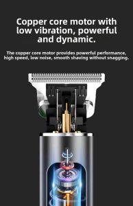 MONLEYTA | German Hair Clippers Shaver Multifunctional Mens Bald Head Grooming Tool Self Haircut Beard Trimmer Electric Clipper Machine