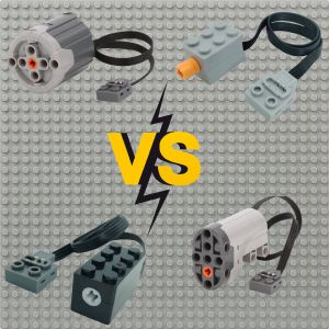 Micro-Motor RC Khối Xây Điện Tử Xe Chức Năng Điện Phần Tái Trang Bị Phụ Kiện Đồ Chơi Cho Trẻ Em Tương Thích Với Lego