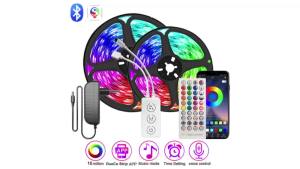 12V 4 Pin RGB Led Controller Bluetooth Smart Controler Remote Music Sync RGB Led Lights Voice Sensor RGB Controler