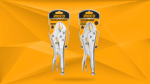 INGCO LOCKING PLIERS | CURVED JAW | HCJLW0207 HCJLW0210