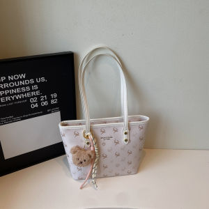 Fashionable Minimalist Womens Commuter Large Tote Bag 2025 New Big Capacity Versatile Single Shoulder Bag Stylish Tote Bag