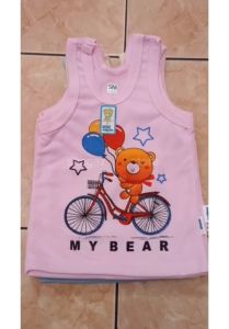 Grosir 12 PCS - Kaos Sablon Anak & Singlet Karakter Anak Lucu