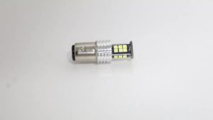 KEVANLY | 1/2PCS 1157 BAY15D P21/5W LED Bulbs 3030 24 SMD Turn Signal Reverse Brake Light Bulb Motorcycle LED Brake Stoplight Universal
