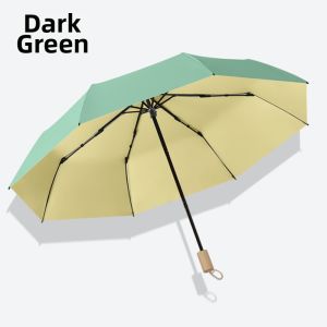 MOLORE | Creative Light Folding Umbrella with Real Wood Handle