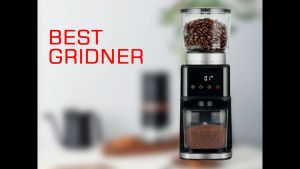 LAHOME Conical Burr Coffee Bean Grinder Electric Espresso Grinders With Precision Electronic Timer Adjustable Burr Mill With 51 Precise Settings For Home/Coffee Shop/Cafe Stainless Steel DigitalDisplay Touch Screen