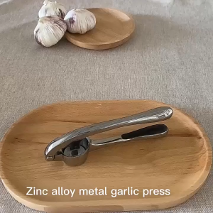 Garlic Press Mincer Stainless Steel Multifunction Crusher Ginger Squeezer Handheld Mincer Tools