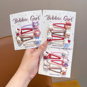 Cute Cartoon Forehead Side-Bang Hair Clip No Damage