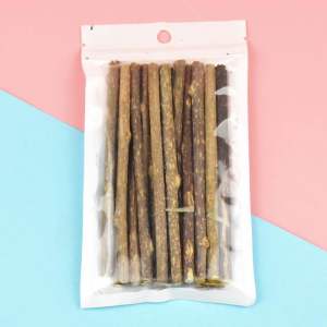 【READY STOCK】Cat Dental Chews Cat Treat Catnip Bugleweed Valerian Stick Kucing Batang Pengasah Gigi 猫咪磨牙棒 木天蓼磨牙棒6 Sticks /Pack