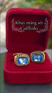 Khuy măng sét - Cufflink cao cấp lịch lãm và sang trọng đẳng cấp QT1361