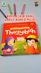 BoardBook Anak - Kalimat Thayyibah Wipe & Clean - Abu Gibyan #zikrul