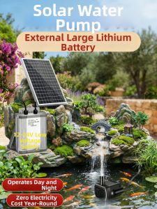 YUANMUXUAN | Solar High Power High Head Fountain Pump With Battery