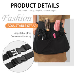 Salon Hairdresser Cutting High-capacity Wrap Gown for Haircut Styling Supplies Barber Cape with Large Pocket Half Cut Design